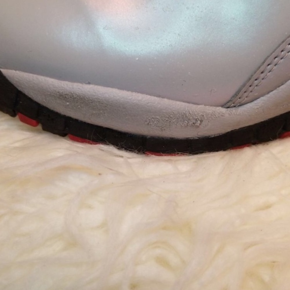 AUTHENTIC GIRLS AIR JORDAN 10 RETRO (GS) - Picture 7 of 8